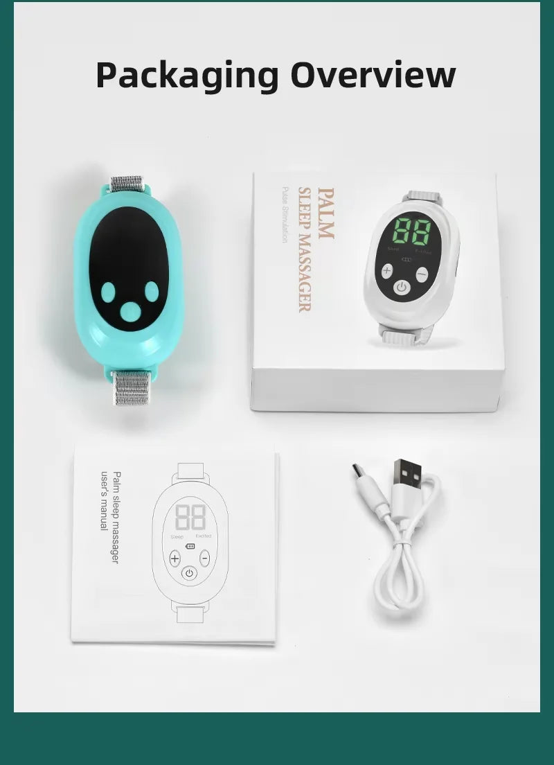 SleepEase™ Smart Sleep Aid Device – 20 Intensity Levels for Relaxation & Better Sleep