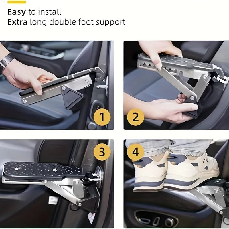 ProLift™ Foldable Car Door Step – Easy Roof Access for Any Vehicle
